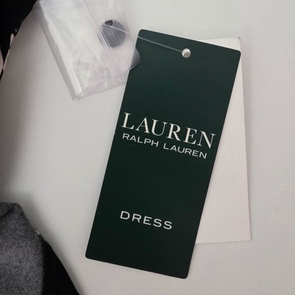 Ralph Lauren Black and White Belted Sleeveless Maxi Sundress Size 12 - Picture 10 of 13